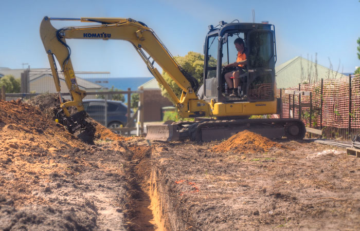 excavation civil construction driveways road works east coast tasmania