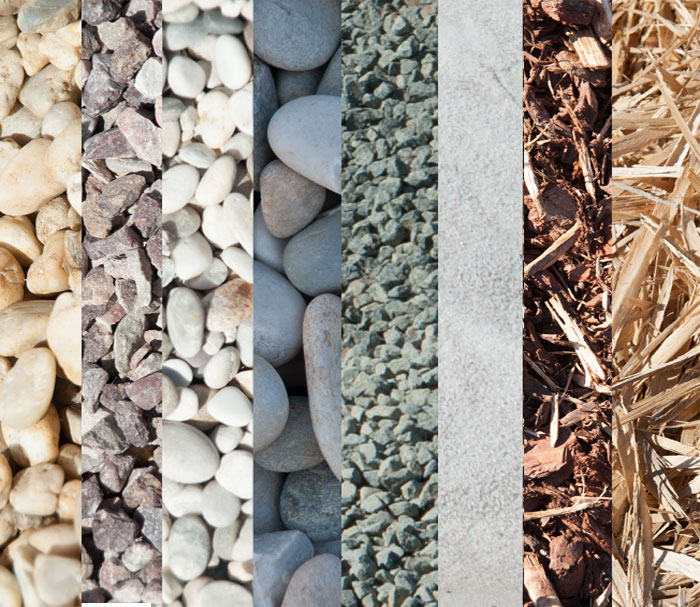 wallaroo landscaping supplies pine bark stone rock blue metal sand soil manure