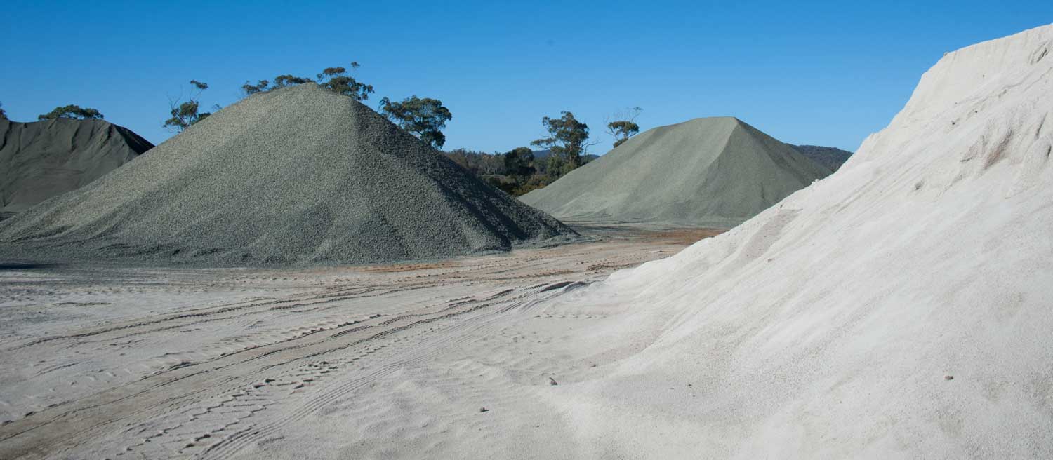 landscaping supplies gravel water cartage road base bicheno tasmania